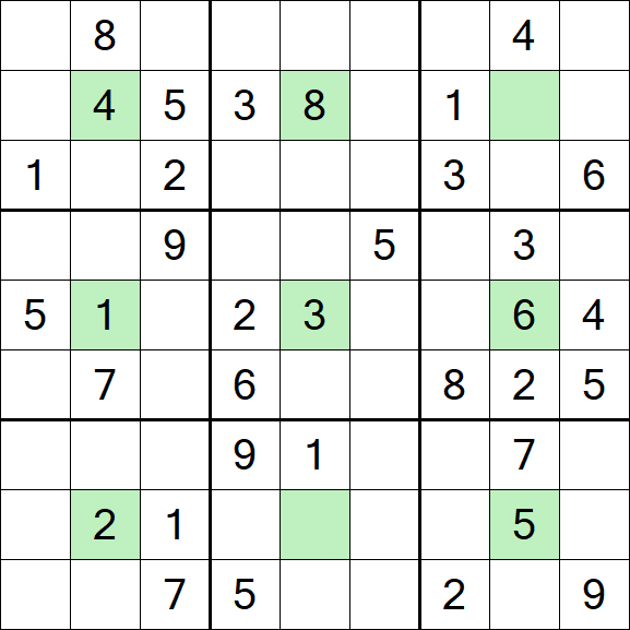 Center Dot Sudoku - Moyen