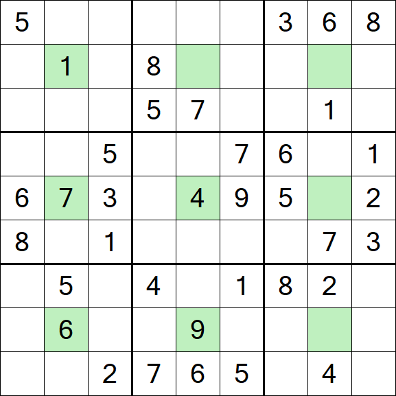 Center Dot Sudoku - Moyen