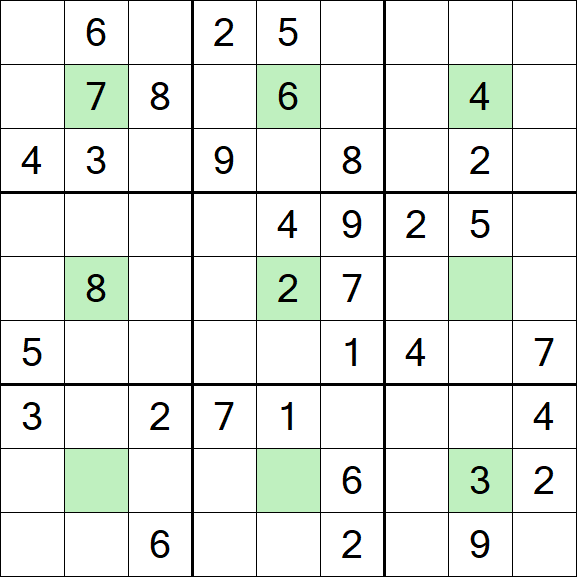 Center Dot Sudoku - Moyen