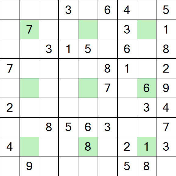 Center Dot Sudoku - Moyen