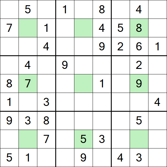 Center Dot Sudoku - Médio