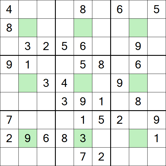 Center Dot Sudoku - Médio