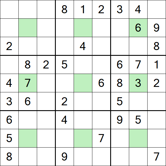 Center Dot Sudoku - Médio