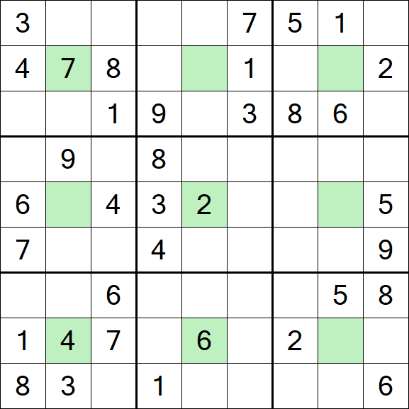Center Dot Sudoku - Médio