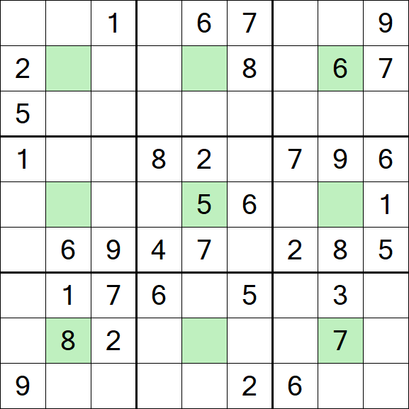 Center Dot Sudoku - Médio