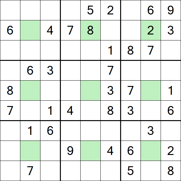 Center Dot Sudoku - Medium
