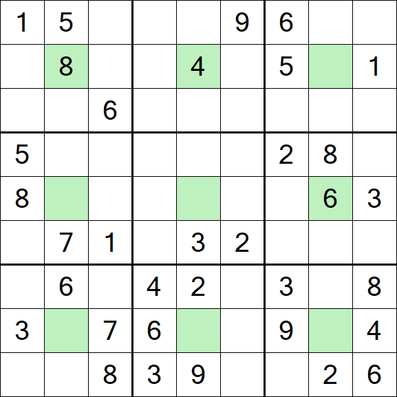 Center Dot Sudoku - Medium