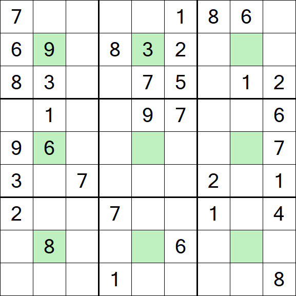 Center Dot Sudoku - Medium