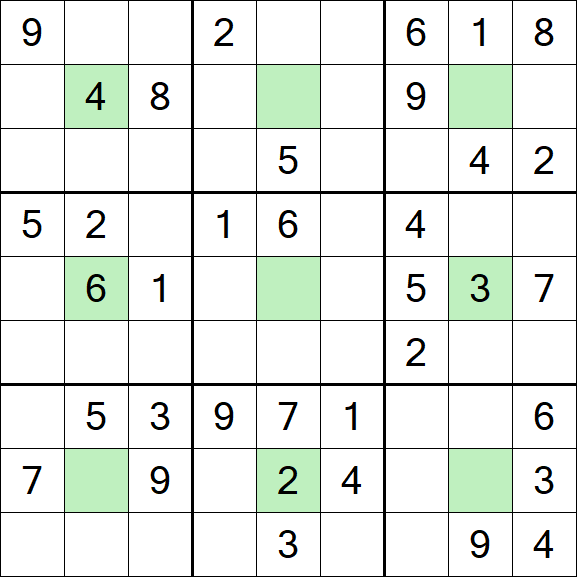 Center Dot Sudoku - Medio