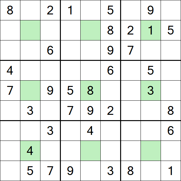 Center Dot Sudoku - Medium
