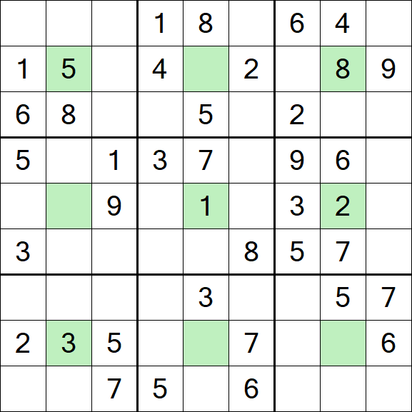Center Dot Sudoku - Medium