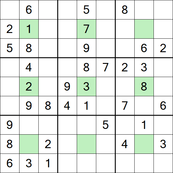 Center Dot Sudoku - Medium