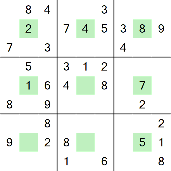 Center Dot Sudoku - Medium
