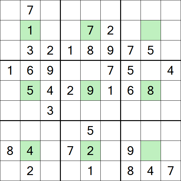 Center Dot Sudoku - Medium