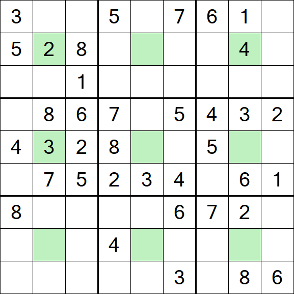 Center Dot Sudoku - Medium