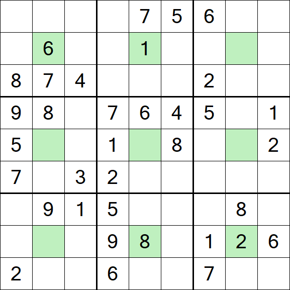 Center Dot Sudoku - Medium