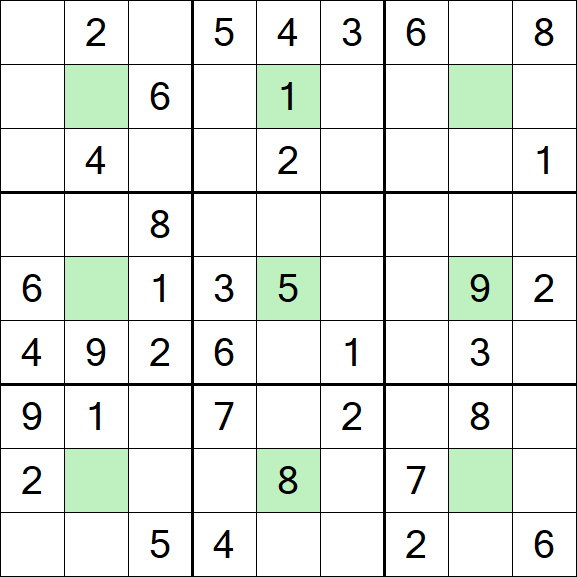Center Dot Sudoku - Medium