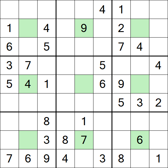 Center Dot Sudoku - Medium