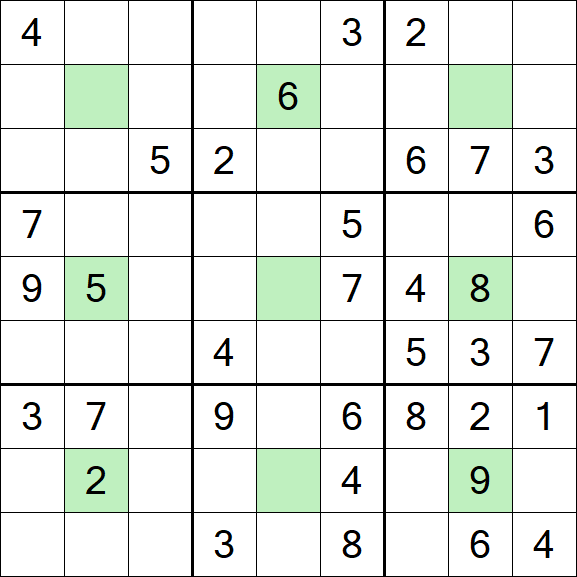 Center Dot Sudoku - Medium