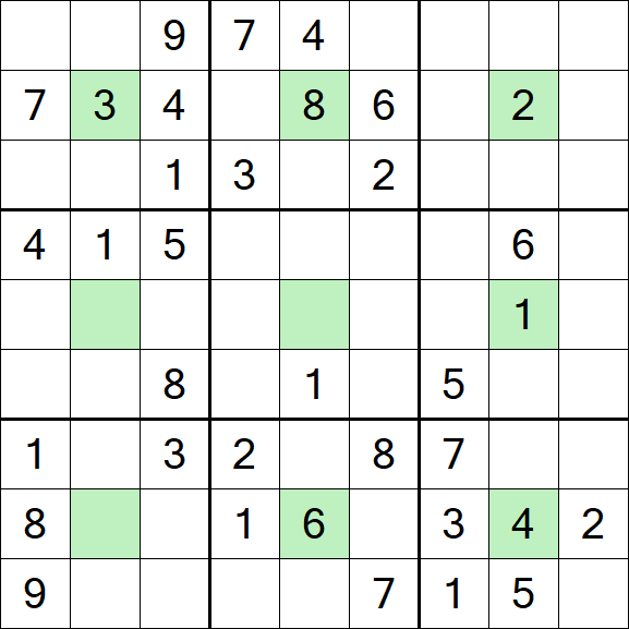 Center Dot Sudoku - Medium