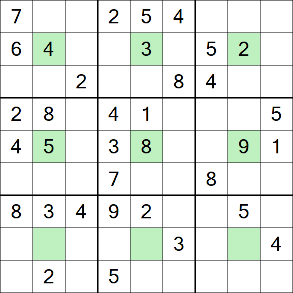 Center Dot Sudoku - Medium