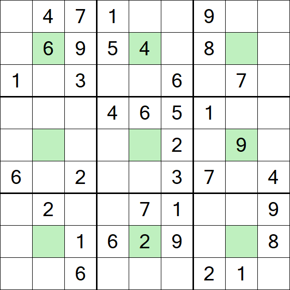 Center Dot Sudoku - Medium