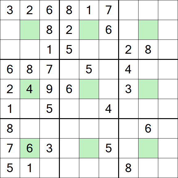 Center Dot Sudoku - Medium