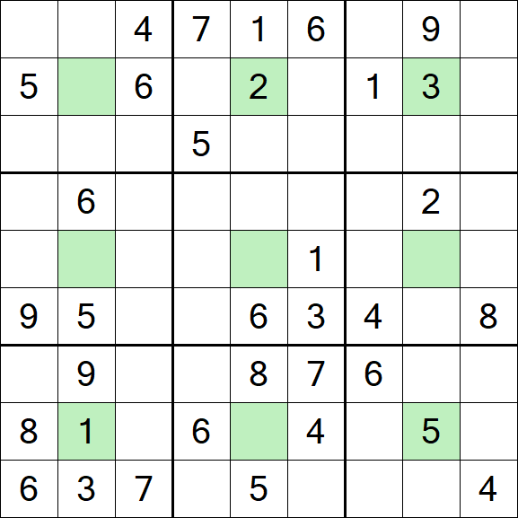 Center Dot Sudoku - Medium
