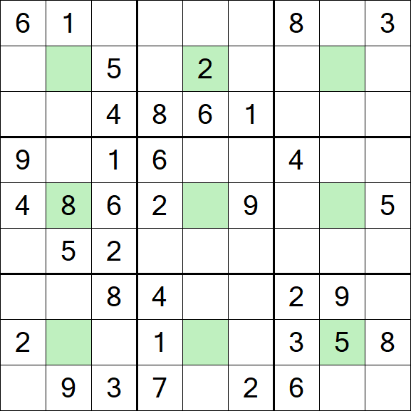 Center Dot Sudoku - Medium