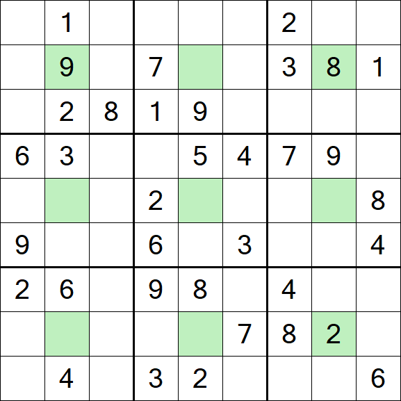 Center Dot Sudoku - Medium