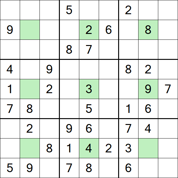 Center Dot Sudoku - Medio