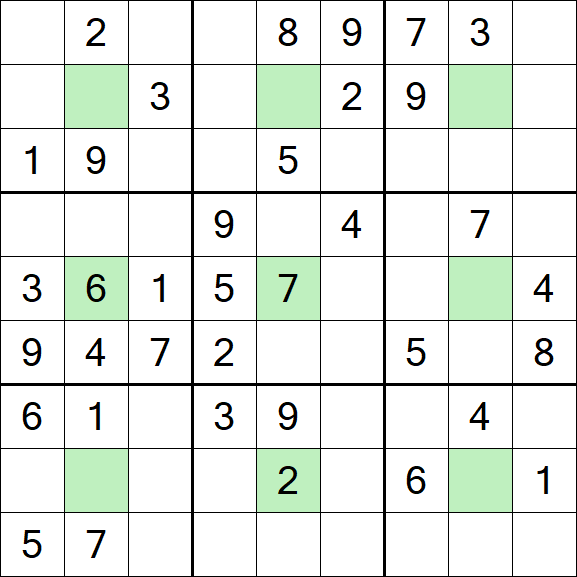 Center Dot Sudoku - Medium