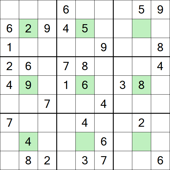 Center Dot Sudoku - Medium