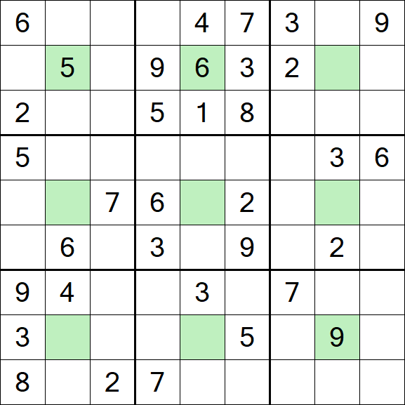 Center Dot Sudoku - Medium