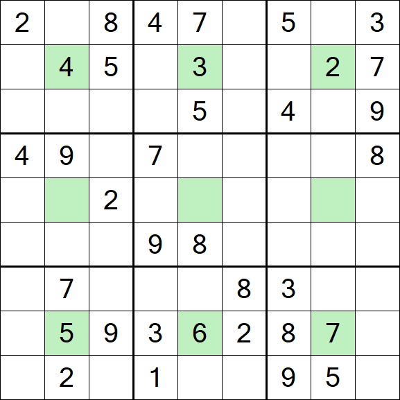 Center Dot Sudoku - Medium