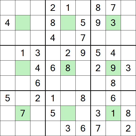 Center Dot Sudoku - Medium