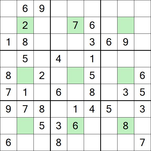 Center Dot Sudoku - Medium
