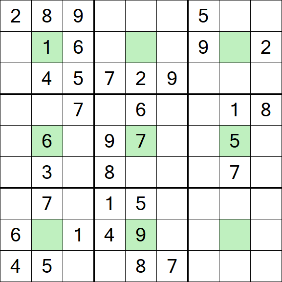 Center Dot Sudoku - Medium
