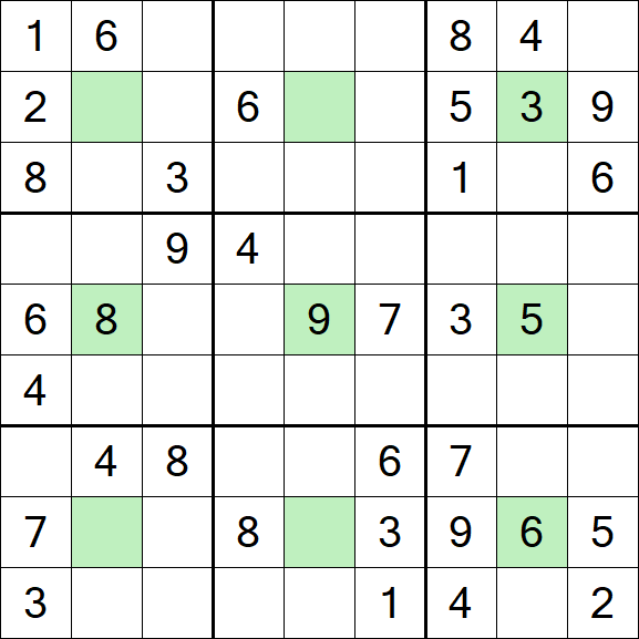 Center Dot Sudoku - Medio