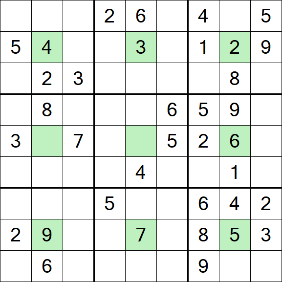 Center Dot Sudoku - Medio
