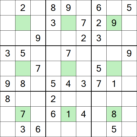 Center Dot Sudoku - Medium