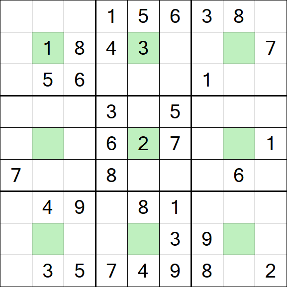 Center Dot Sudoku - Medium