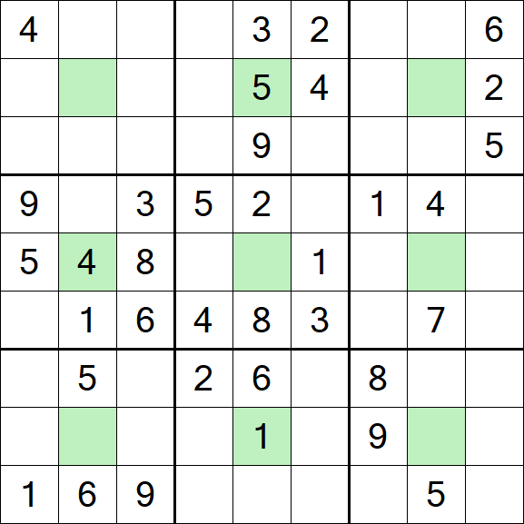 Center Dot Sudoku - Medium