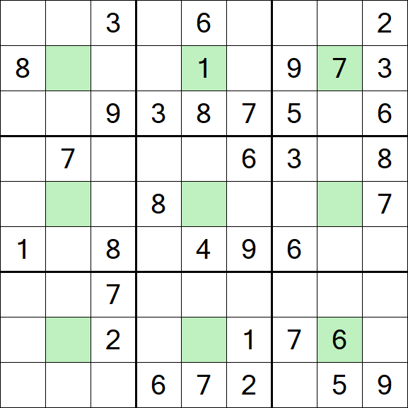 Center Dot Sudoku - Medium