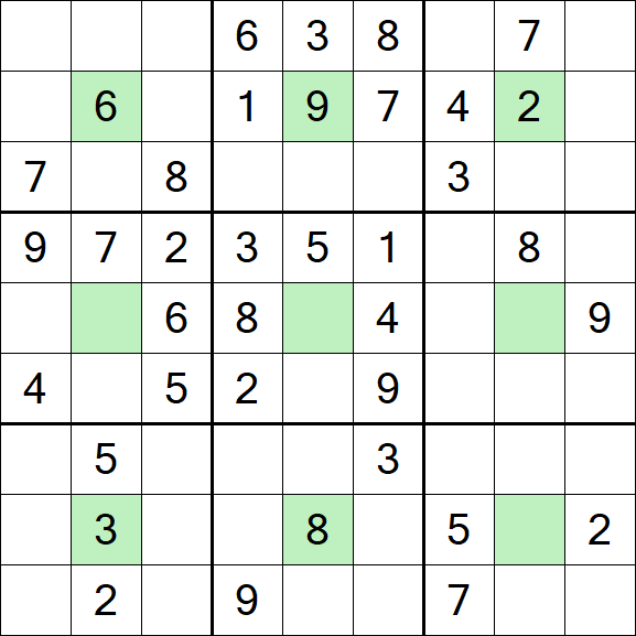 Center Dot Sudoku - Medium