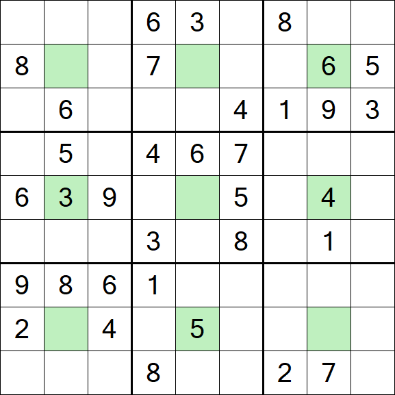 Center Dot Sudoku - Medium