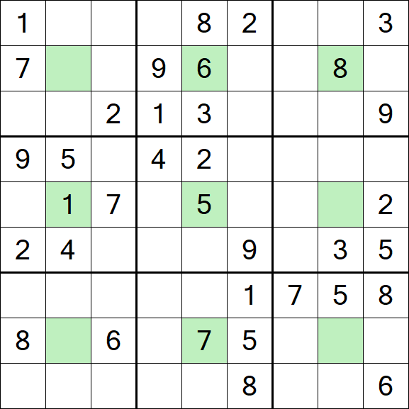 Center Dot Sudoku - Medium