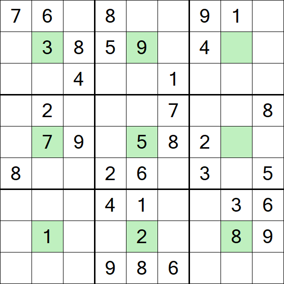Center Dot Sudoku - Medium