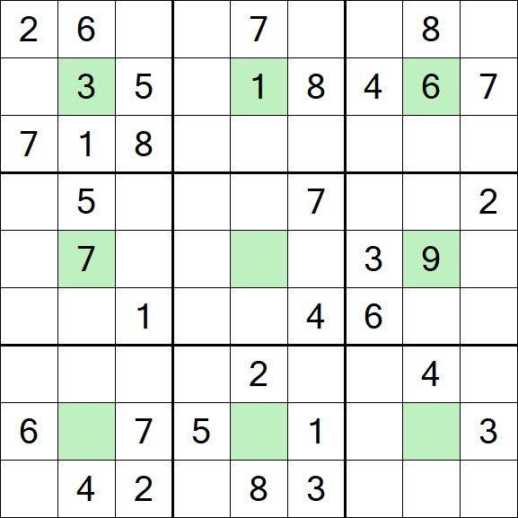 Center Dot Sudoku - Medium