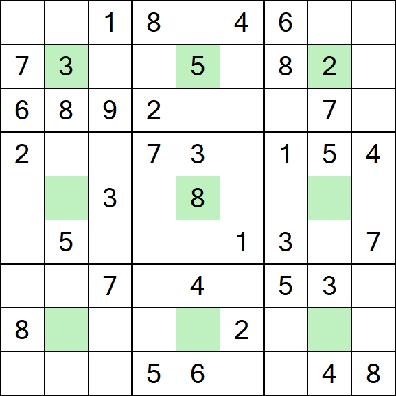 Center Dot Sudoku - Medium